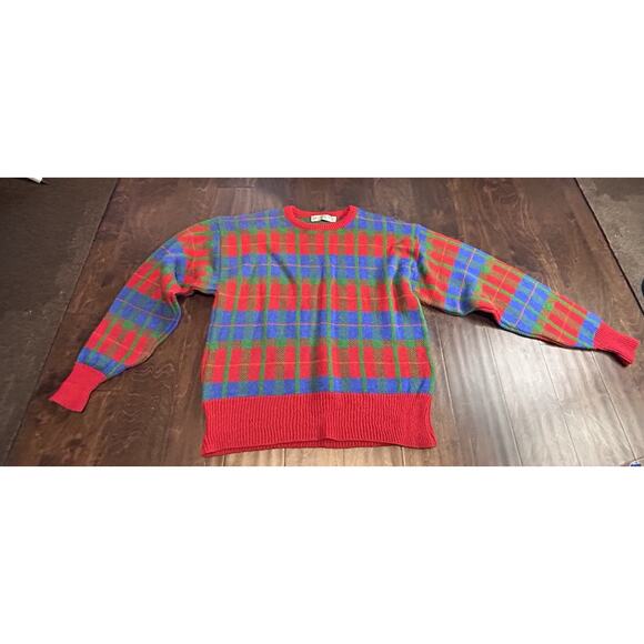 Vintage Jantzen Coogi Style Sweater Men’s Size Large Cable Knit Made in USA - Picture 5 of 11